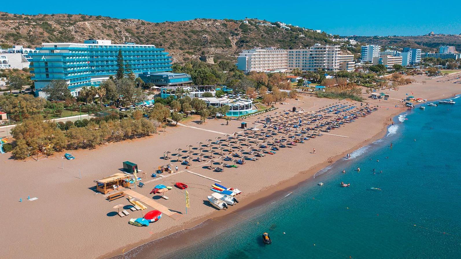Calypso Beach Faliraki Esterno foto